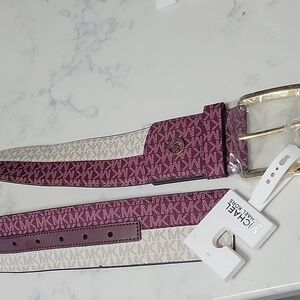 Michael Michael Kors Women's Multi- Color Belt Size M